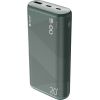 TRACER TRABAT47095 Powerbank External battery 20000 mAh 1x USB-C PD 20W 1x USB QC 3.0 Green