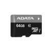 ADATA Premier UHS-I 64 GB, MicroSDXC, Flash memory class 10, SD adapter