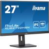 Iiyama ProLite XUB2792HSN-B5 - LED monitor - 27" - 1920x1080 Full HD (1080p) @ 75 Hz - IPS - 250 cd / m² - 1000:1 - 4 ms - HDMI, DisplayPort, USB-C - speakers - matte black / XUB2792HSN-B5