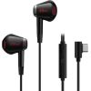 Edifier Earphones GM180 Plus Wired, In-ear, Microphone, Black