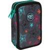 Double decker school pencil case with equipment Coolpack Jumper 2 Milky Way