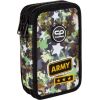 Double decker school pencil case with equipment Coolpack Jumper 2 Army Stars