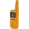 Motorola T72 walkie talkie 16 channels, yellow