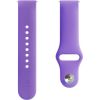 Evelatus  
       Universal  
       22mm Silicone Loop 
     Deep Purple