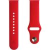 Evelatus  
       Universal  
       22mm Silicone Loop 
     Red