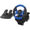 Natec GENESIS SEABORG 350 Black, Blue USB Steering wheel + Pedals Nintendo Switch, PC, PlayStation 4, Playstation 3, Xbox 360, Xbox One