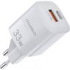 Wall Charger Choetech, 33W, PD5006 A+C dual port (white)