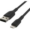 Belkin CAA002BT2MBK lightning cable 2 m Black