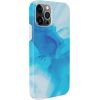Evelatus  
       Apple  
       iPhone 12 Pro Max Premium Silicone case Customized Print 
     Blue