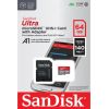 Sandisk Ultra Android microSDXC 64GB 140MB/s A1 Cl.10 UHS-I Atmiņas Karte + Adpteris