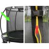 Lean Sport Siatka Wewnętrzna do Trampoliny Sport Max 6ft Zielona