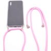 Evelatus  
       Samsung  
       A40 Case with rope Pink 
     Transparent