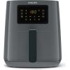 Philips 5000 series HD9255/60 fryer Single 4.1 L Stand-alone 1400 W Hot air fryer Black, Grey