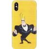 Cartoon Network Johnny Bravo Aizmugurējais Silikona Apvalks Priekš Apple iPhone 5 / 5S / SE Smoking
