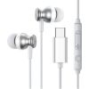 Joyroom  
 
       ear headphones USB Type C with remote and microphone 
     White