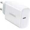 Charger UGREEN CD127, USB-C, PD3.0, QC4.0, 30W (white)