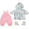 ZAPF Creation Baby Annabell rain set 43cm, doll accessories (overalls, raincoat and boots)