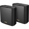 Asus AX7800 Tri Band Mesh Router Wifi 6 ZenWiFi XT9 (2-Pack) 802.11ax, 780 Mbit/s, 10/100/1000 Mbit/s, Ethernet LAN (RJ-45) ports 3, Antenna type Internal, Black
