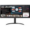 LG 34WP550-B 34 ", IPS, UltraWide Full HD, 2560x1080 pixels, 21:9, 5 ms, 200 cd/m², Black, Headphone Out, 75 Hz, HDMI ports quantity 2