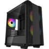 Deepcool Micro-ATX CASE CC360 Black, Mini-ITX / Micro-ATX, 4, Power supply included No, 1x USB3.0, 1x USB2.0, 1x Audio, ABS+SPCC+Tempered Glass, 1×120mm