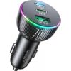 Car charger Joyroom JR-CL26, 2x USB-C PD, 1x USB 70W (black)