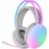 Mars Gaming MH-GLOW RGB Chroma Flow spēļu austiņas 3,5 mm / USB