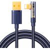 Angle Cable to USB-A / Lightning / 1.2m Joyroom S-UL012A6 (blue)