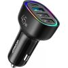 Car charger Joyroom JR-CL09, 4-port, 1x USB-C PD, 1x QC3.0 USB, 2x USB (black)