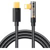 Kabel USB-C do Lightning Joyroom S-CL020A6 1.2m, 20W, kątowy (czarny)