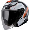 Axxis Helmets, S.a Mirage SV Trend (M) A4 WhiteBlackOrange ķivere