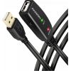 Axagon ADR-220 Active extension USB 2.0 A-M > A-F cable, 20 m long. Power supply option.
