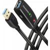 Axagon Active extension USB 3.2 Gen 1 A-M > A-F cable, 10 m long. Power supply option.
