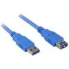 Sharkoon USB 3.0 extension cable black 1,0m