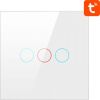 Smart Light Switch ZigBee Avatto ZTS02-EU-W3 3 Way TUYA (white)