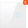 Smart Light Switch WiFi Avatto TS02-EU-W2 2 Way TUYA (white)