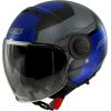 Axxis Helmets, S.a CASCO AXXIS OF509 SV RAVEN SV MILANO B7 AZUL MATE M