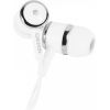 CANYON EPM-01, Stereo earphones with microphone, White, cable length 1.2m, 23*9*10.5mm,0.013kg