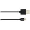CANYON MFI-1, CNS-MFICAB01B Ultra-compact MFI Cable, certified by Apple, 1M length , 2.8mm , black color
