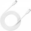 CANYON UC-12, cable 100W, 20V/ 5A, typeC to Type C, 2M with Emark, Power wire :20AWG*4C,Signal wires :28AWG*4C,OD4.5mm, PVC ,white