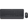Logitech signature MK650 Combo for Business graphite, Logi Bolt, USB/Bluetooth, DE Клавиатуры