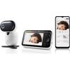 Motorola PIP1610 HD CONNECT 5.0" Wi-Fi HD Motorized Video Baby Monitor, White/Black