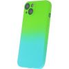 Fusion Neogradient 3 case silikona aizsargapvalks Samsung A145 Galaxy A14 4G | 5G zaļš zils