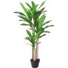 Искусственное дерево DRACAENA H125см, чёрный горшок