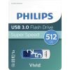 Pendrive Philips USB 3.0 512GB Vivid Edition Spring Blue