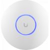 Ubiquiti U6+ access point. WiFi 6 model with throughput rate of 573.5 Mbps at 2.4 GHz and 2402 Mbps at 5 GHz. No POE injector included. UI recommends U-POE-AF or POE switch