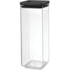 BRABANTIA kārba kantaina 2,5L, dark grey - 122408