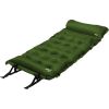 Pašpiepūšamais paklājiņš ar spilvenu NC4018  DARK GREEN SELF-INFLATING MAT NILS CAMP