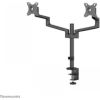 Newstar NEOMOUNTS SCREEN DESK MOUNT FOR TWO SCREENS, BLACK (CLAMP+GROMMET)