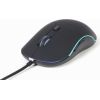 Datorpele Gembird Illuminated Large Size Wired Mouse Black