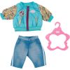 ZAPF Creation BABY born outfit with jacket 43cm, doll accessories (including clothes hanger)